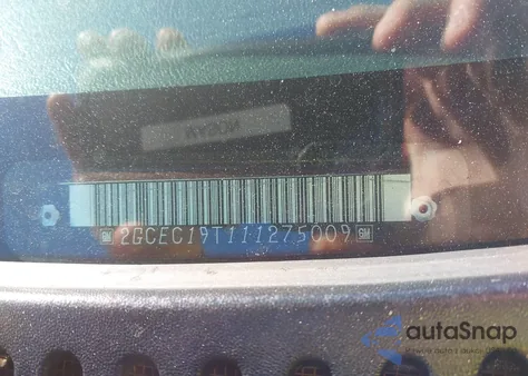 2001 Chevrolet Silverado 1500 Ls z USA, uszkodzony, nr VIN 2GCEC19T111275009